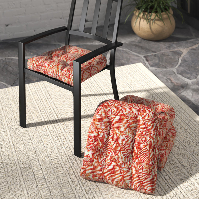 Set of four 2025 outdoor chair cushions